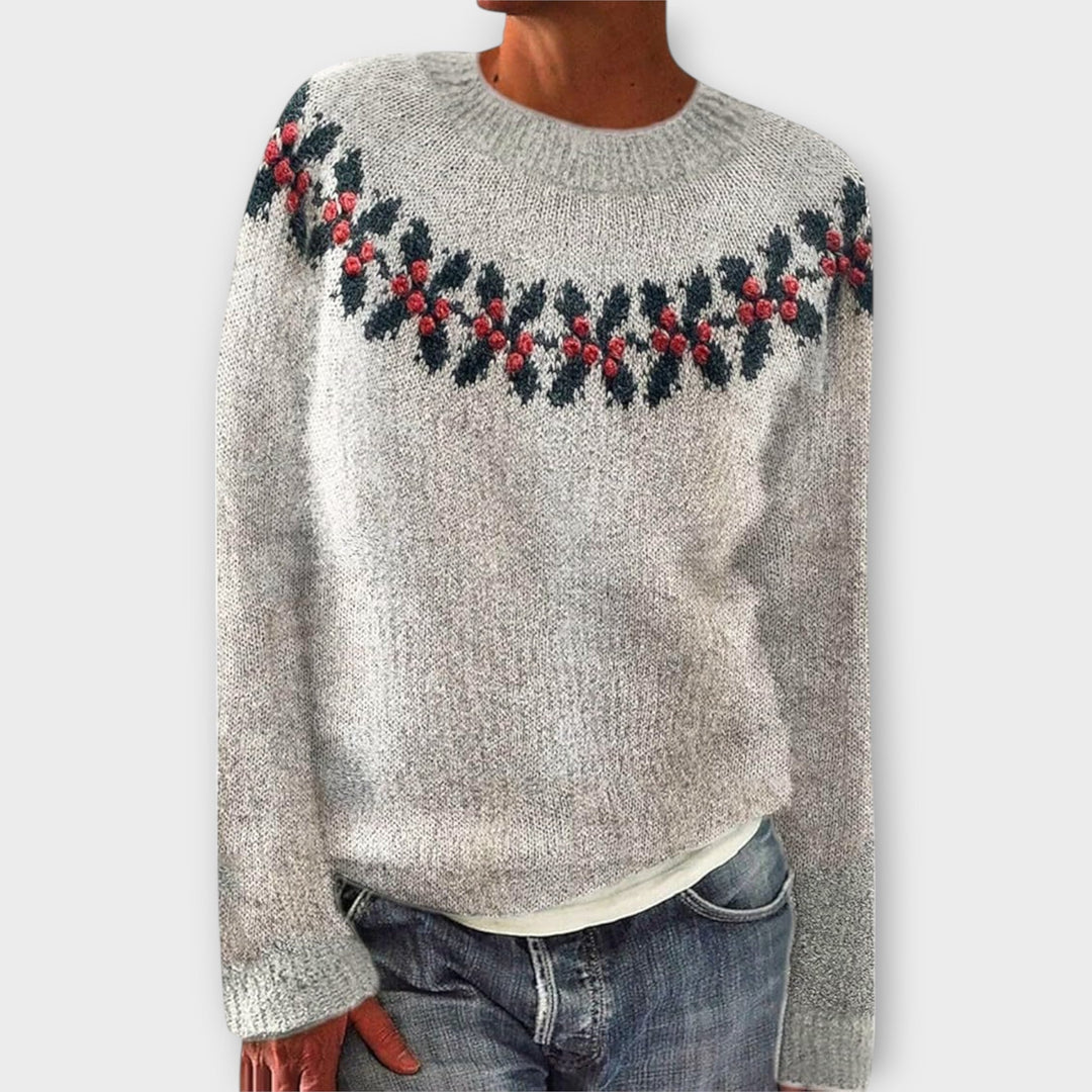 Simone - Jersey navideño acogedor