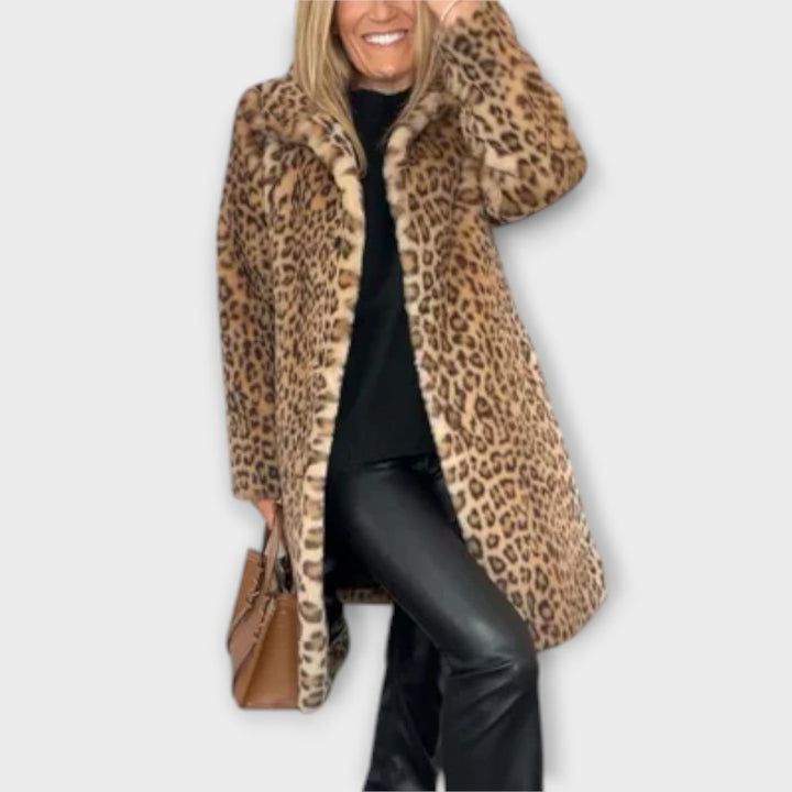 Amara - Abrigo de leopardo elegante