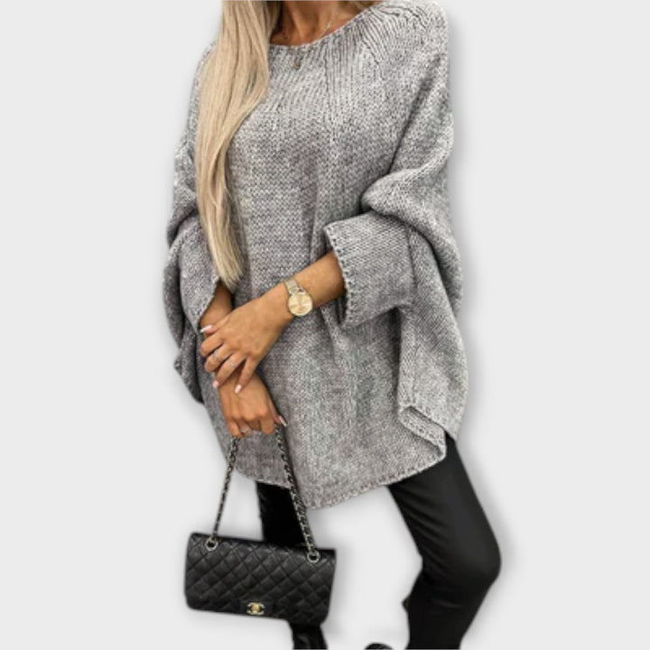 Isabelle - Jersey de mujer con cuello redondo