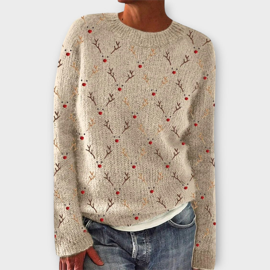 Simone - Jersey navideño acogedor