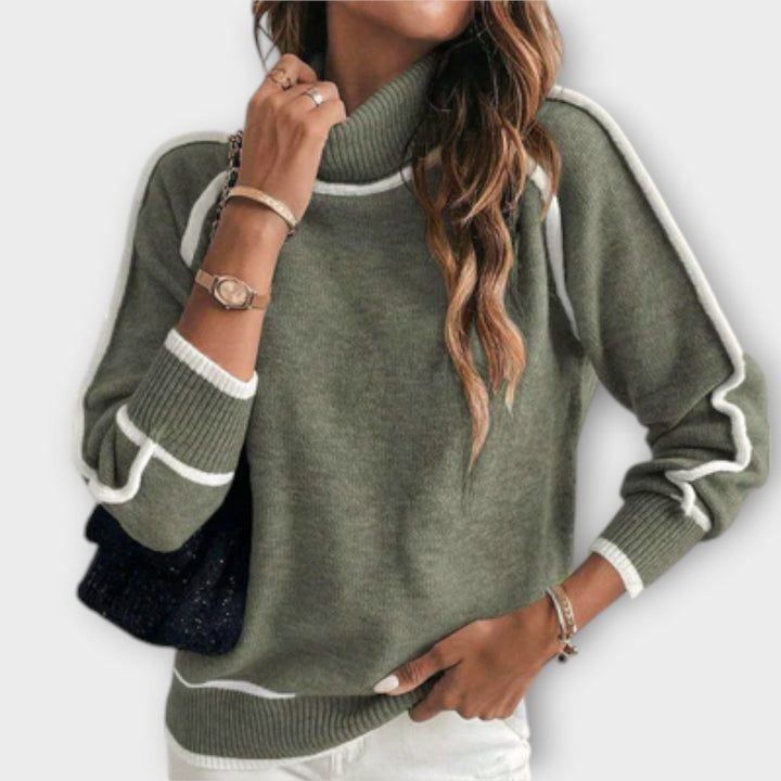 Christine - Jersey con rayas de contraste