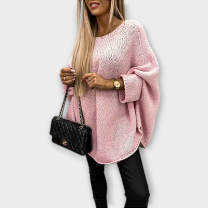 Isabelle - Jersey de mujer con cuello redondo