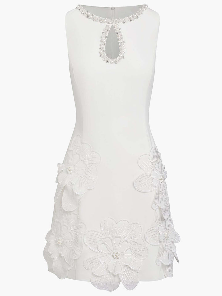 María - Vestido mini elegante sin mangas