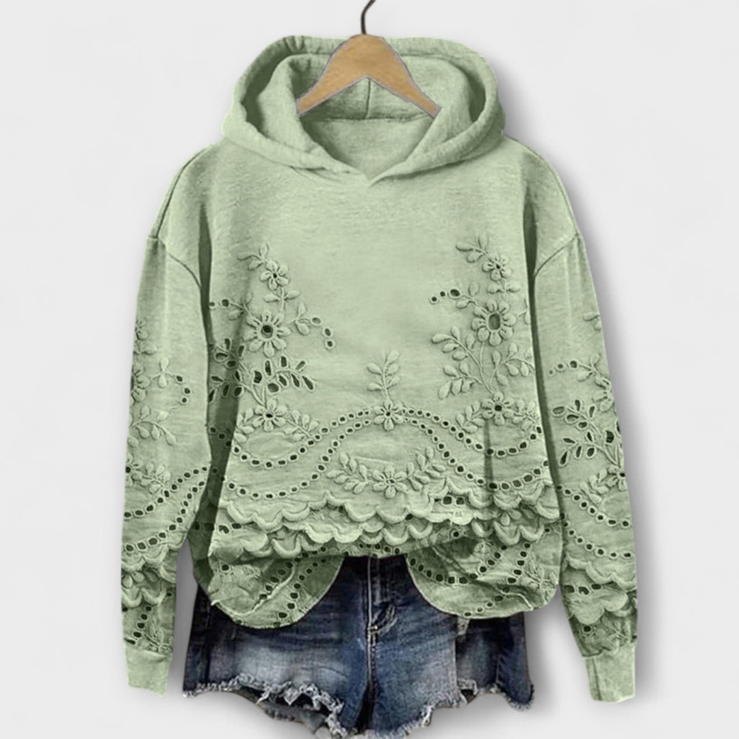 Grace - Jersey vintage con estampado floral