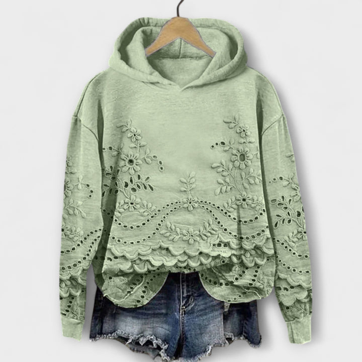 Grace - Jersey vintage con estampado floral