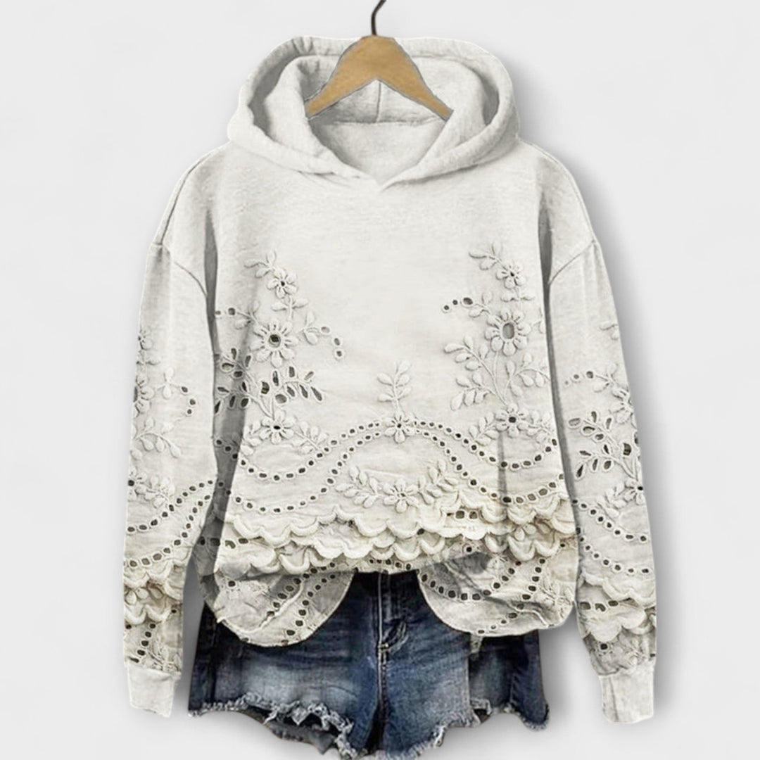 Grace - Jersey vintage con estampado floral