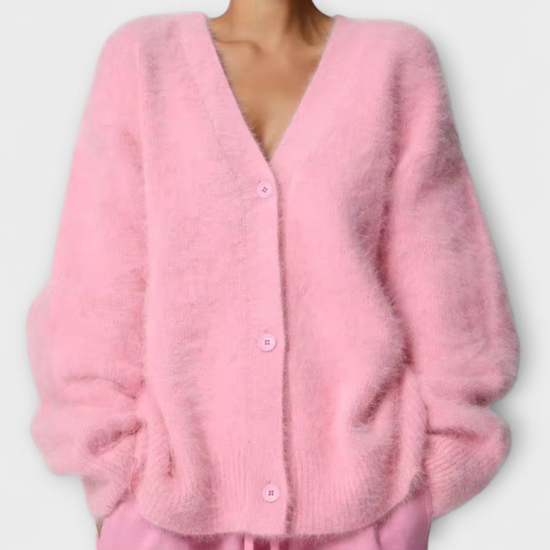 Lilla - Chaqueta suave color beige