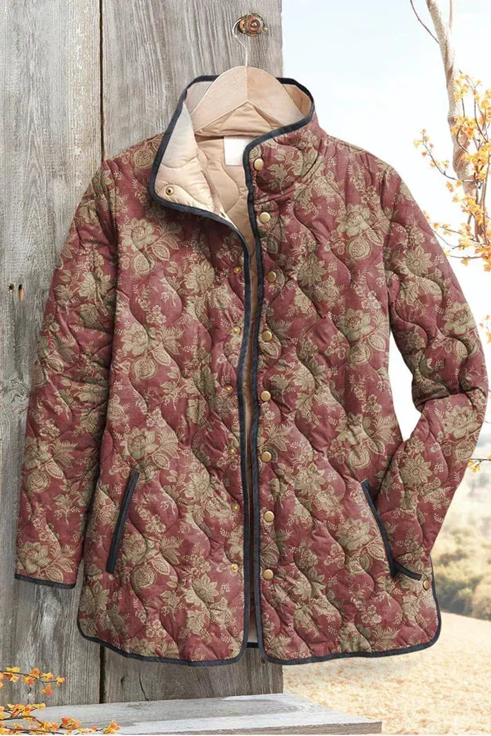 Milada - Chaqueta acolchada con diseño de enredaderas