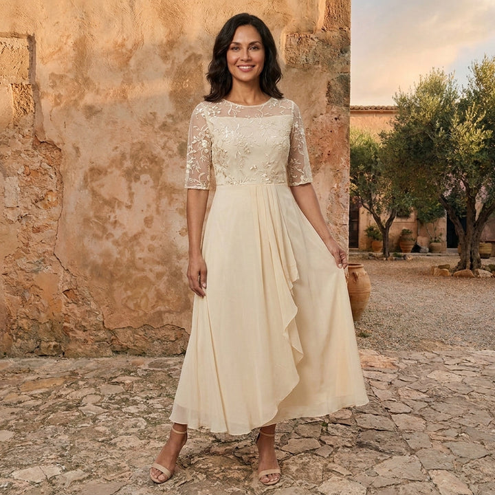 Lola Castell - Vestido elegante de gasa