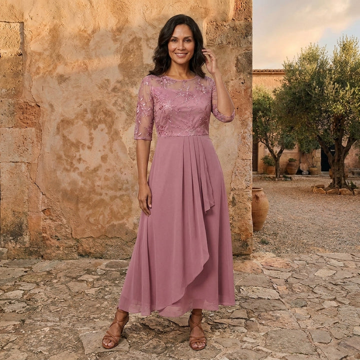 Lola Castell - Vestido elegante de gasa