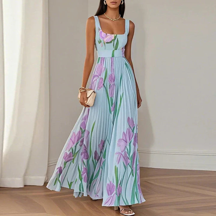 Oriah - Vestido maxi floral en línea A
