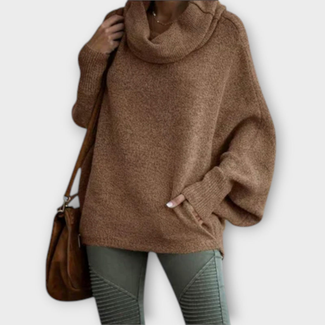 Ulrike - Jersey elegante de cuello alto
