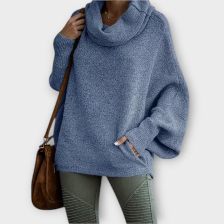 Ulrike - Jersey elegante de cuello alto