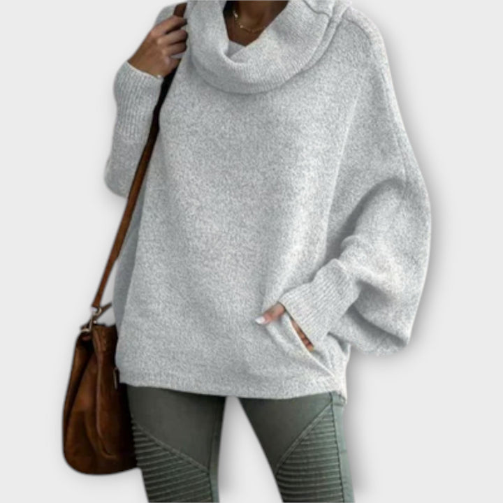 Ulrike - Jersey elegante de cuello alto