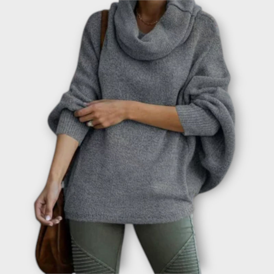 Ulrike - Jersey elegante de cuello alto