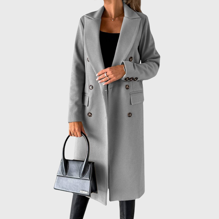 Judith - Abrigo elegante en azul celeste
