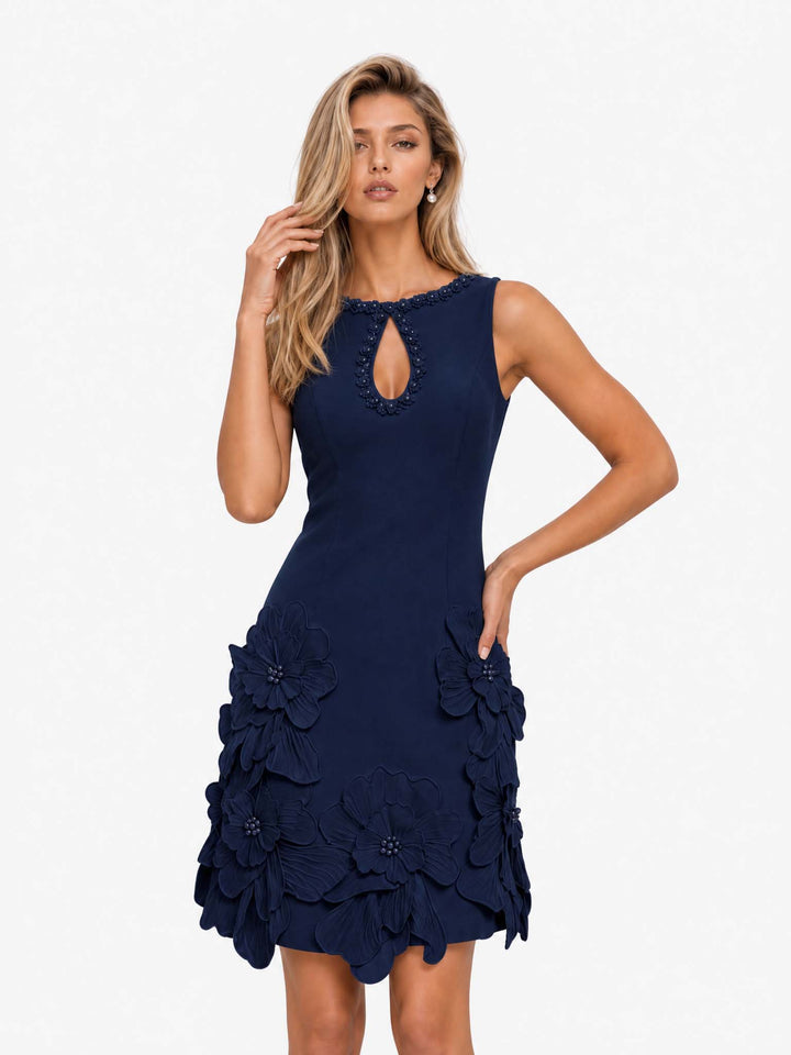 María - Vestido mini elegante sin mangas