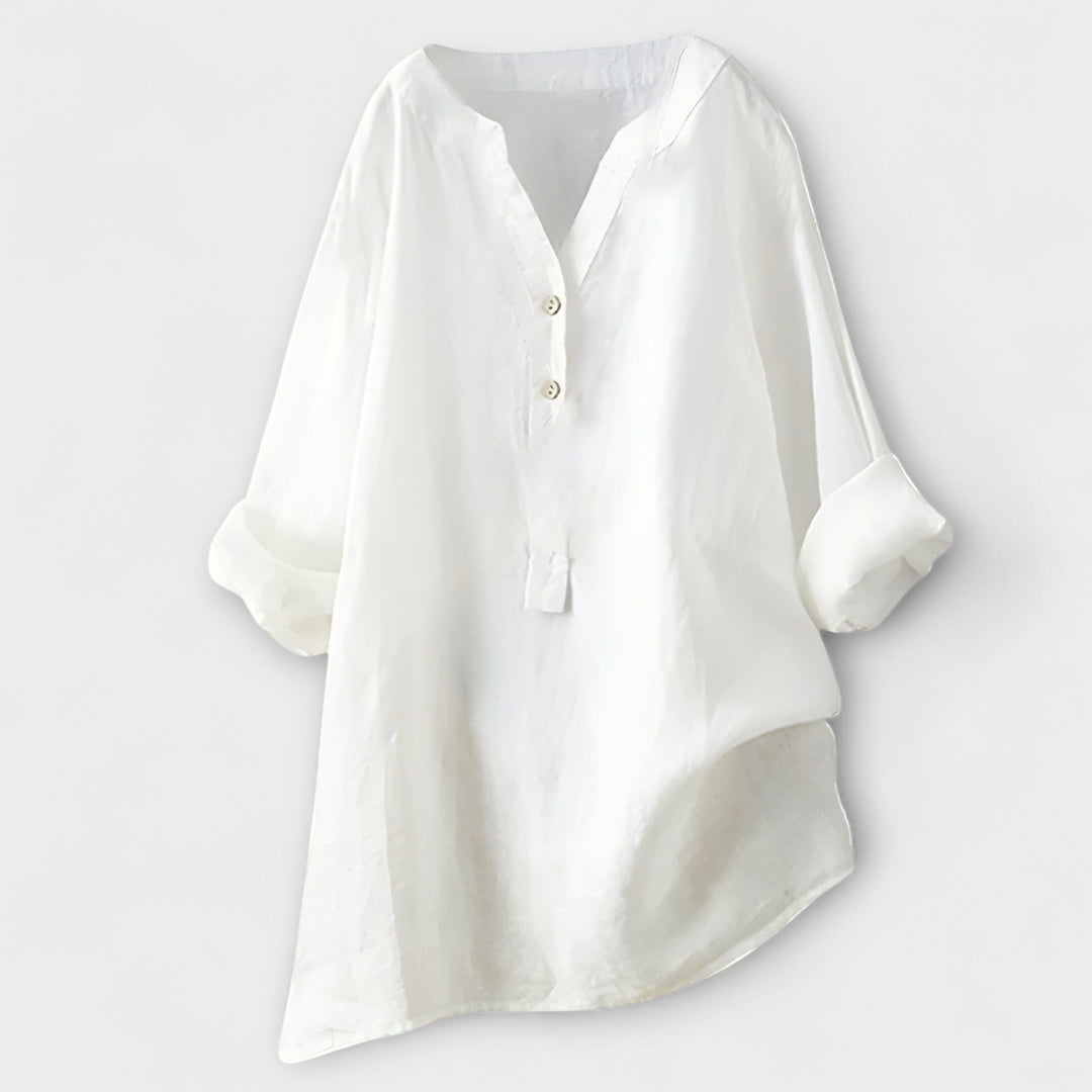 Caliste - Blusa de lino ligera y fresca