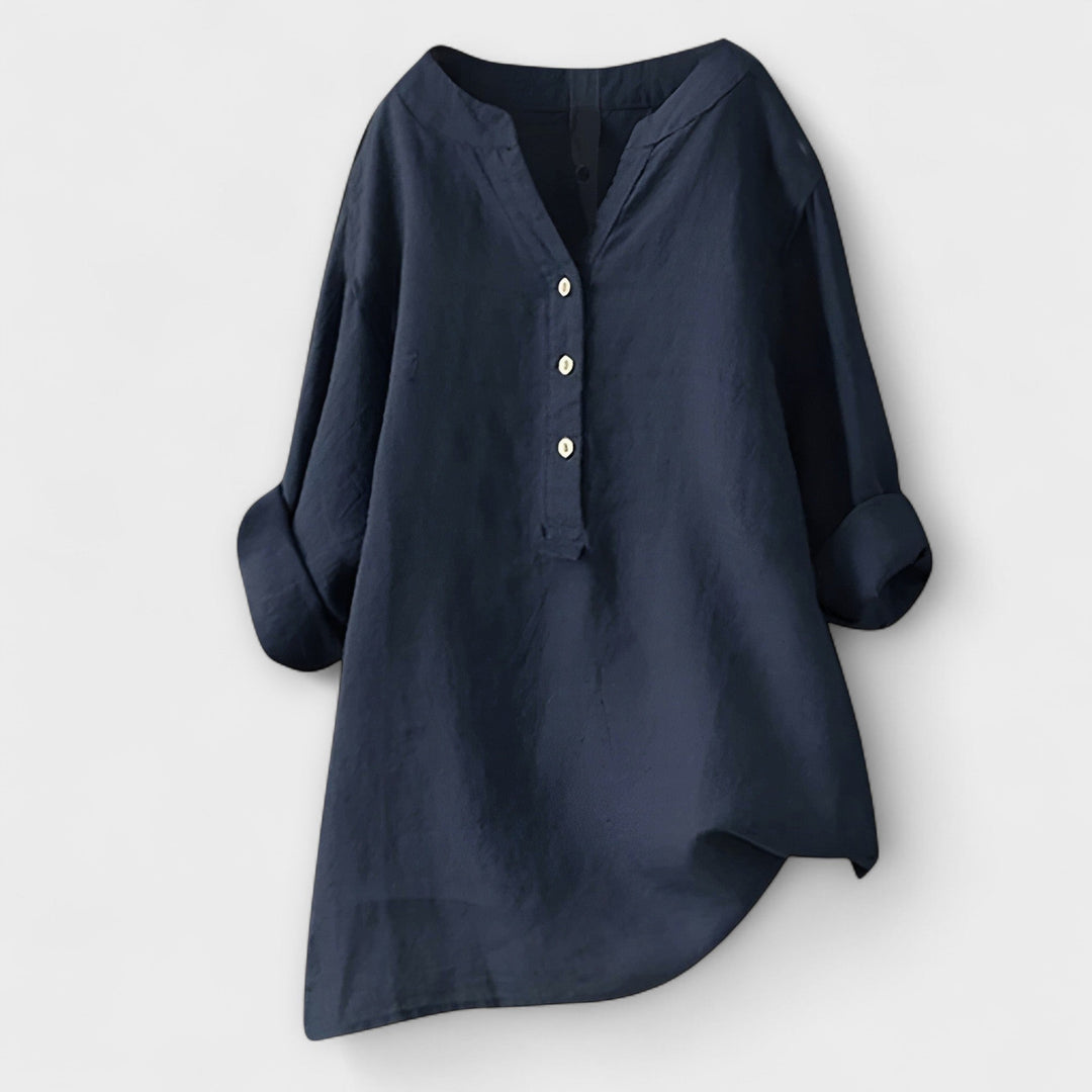 Caliste - Blusa de lino ligera y fresca