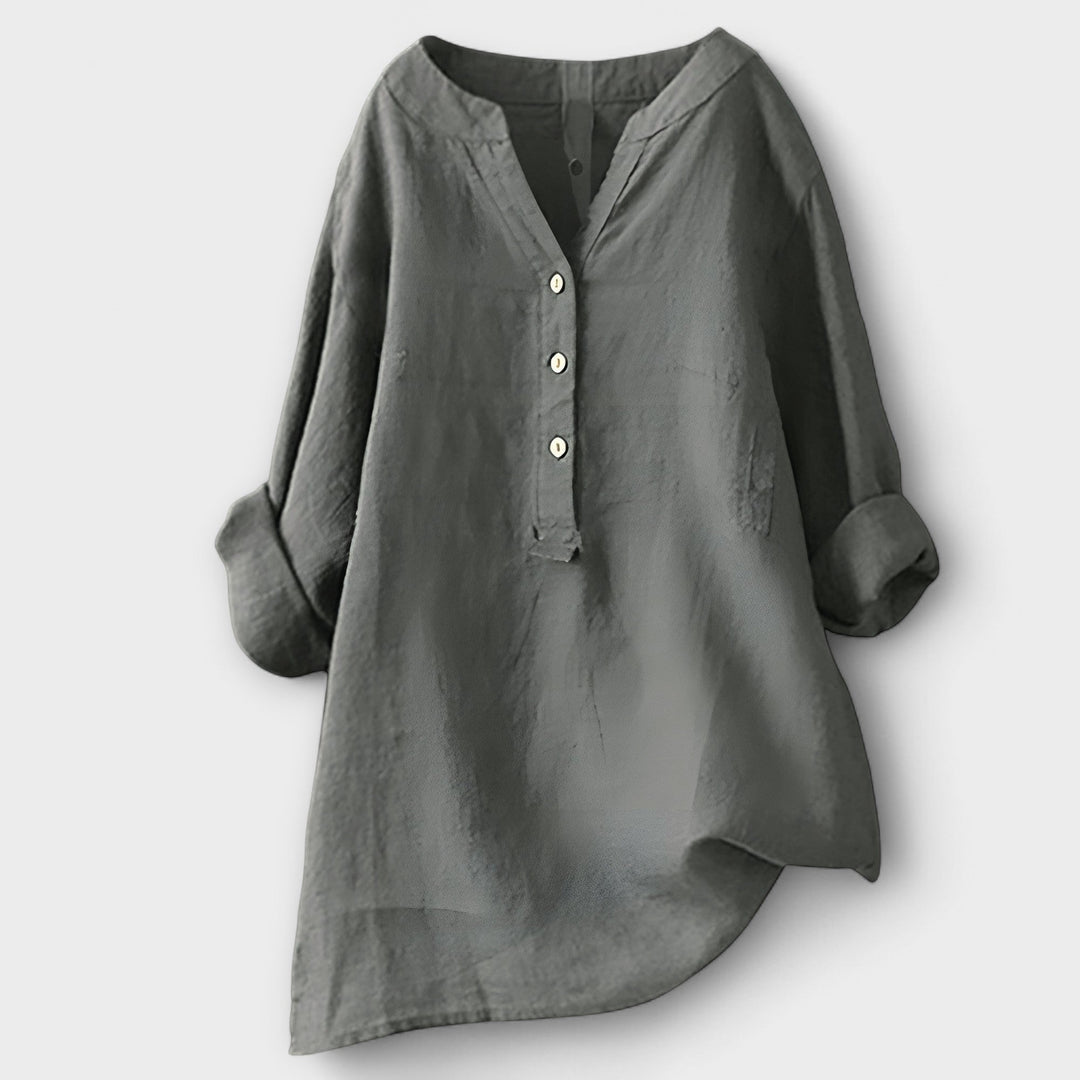 Caliste - Blusa de lino ligera y fresca