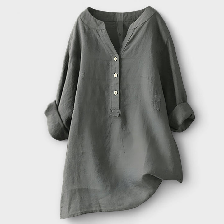 Caliste - Blusa de lino ligera y fresca