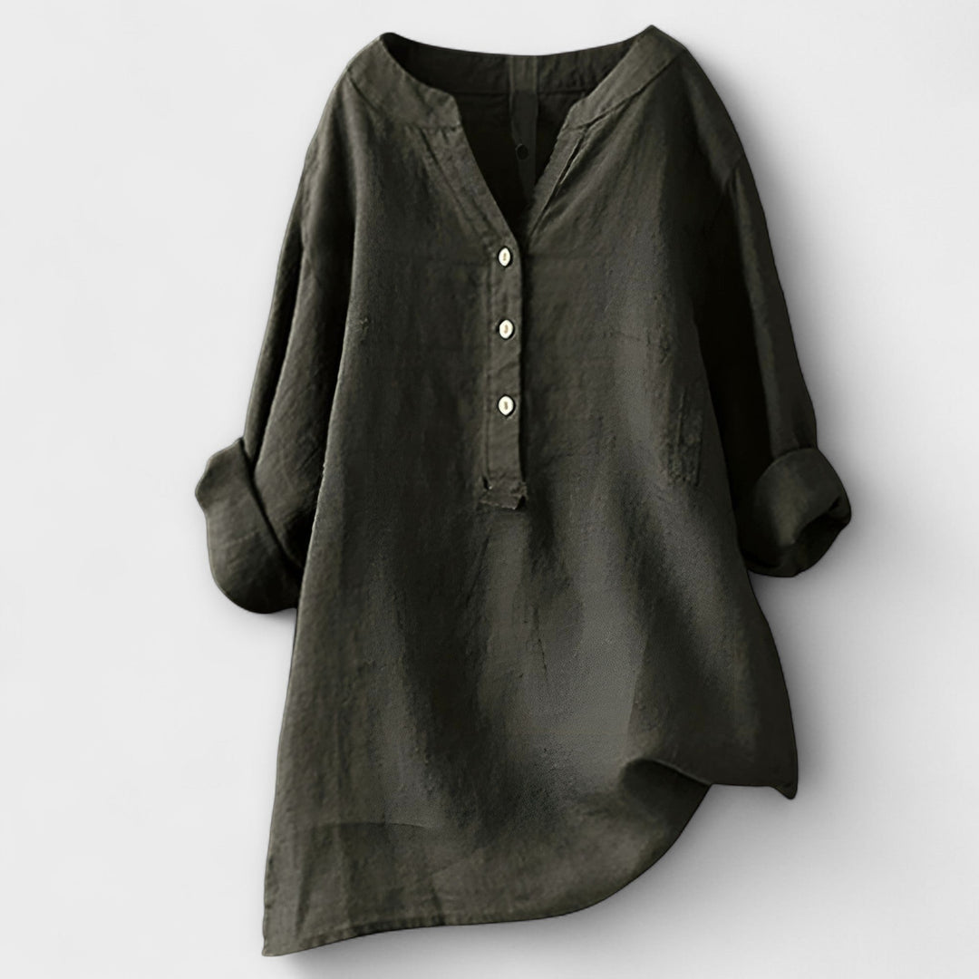 Caliste - Blusa de lino ligera y fresca