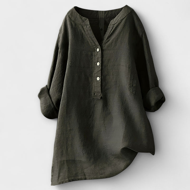 Caliste - Blusa de lino ligera y fresca