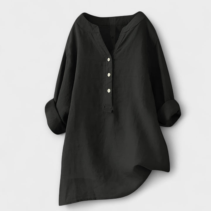 Caliste - Blusa de lino ligera y fresca