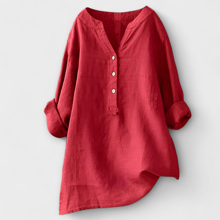 Caliste - Blusa de lino ligera y fresca