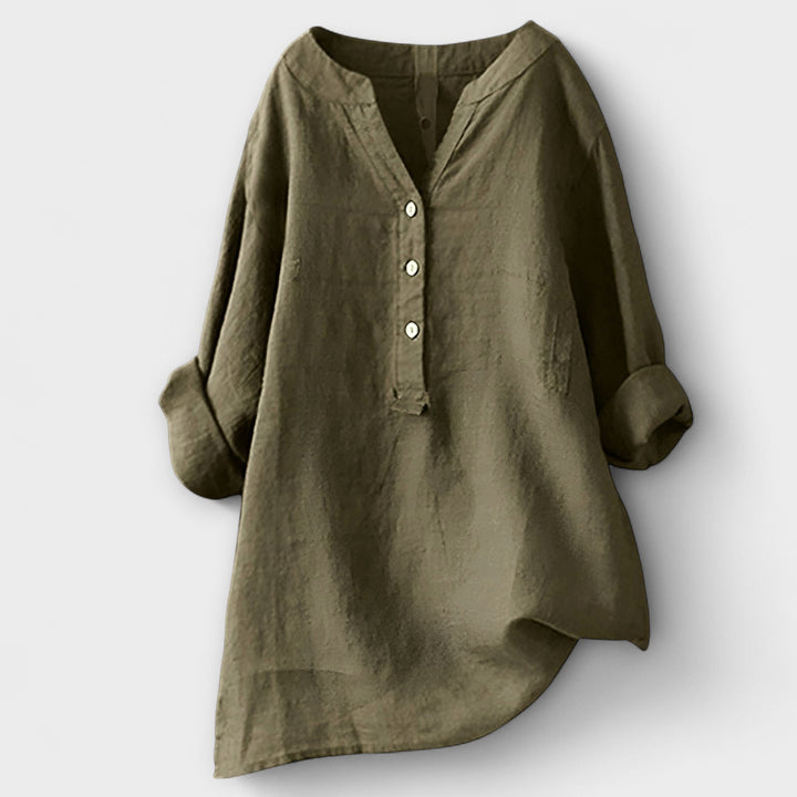 Caliste - Blusa de lino ligera y fresca