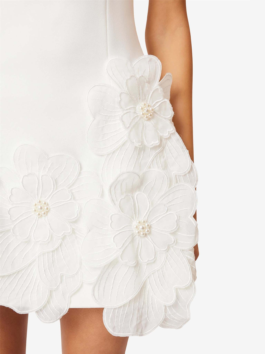 María - Vestido mini elegante sin mangas