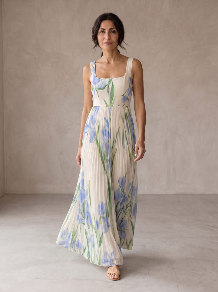 Oriah - Vestido maxi floral en línea A