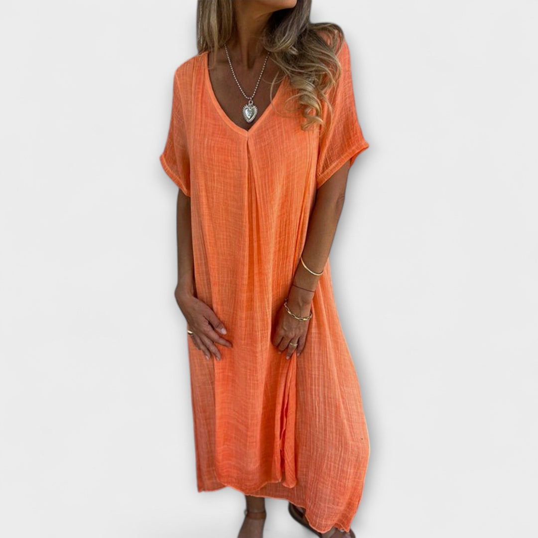 Juliette - Vestido ligero azul de Málaga