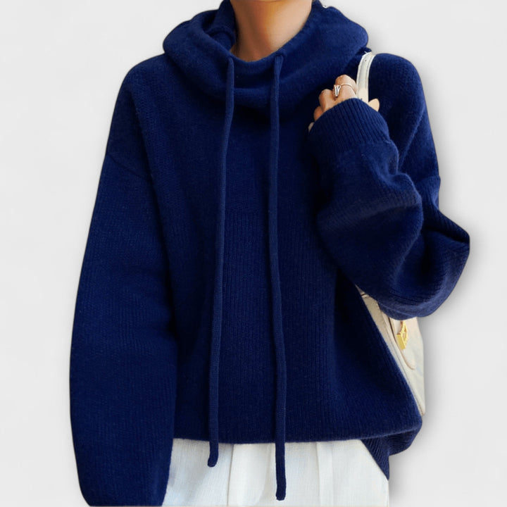 Luna - Sudadera oversize en verde oliva