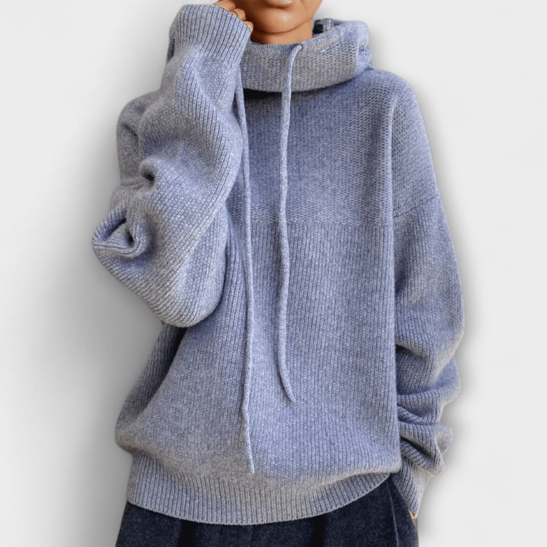 Luna - Sudadera oversize en verde oliva