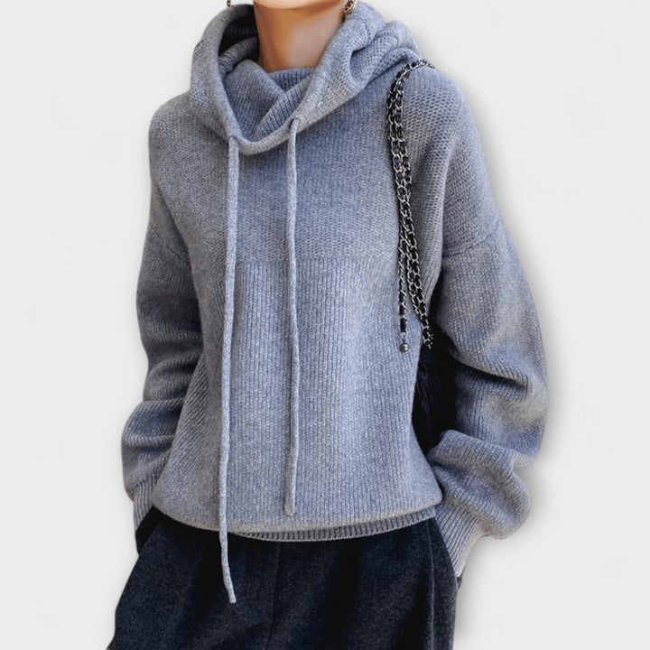 Luna - Sudadera oversize en verde oliva