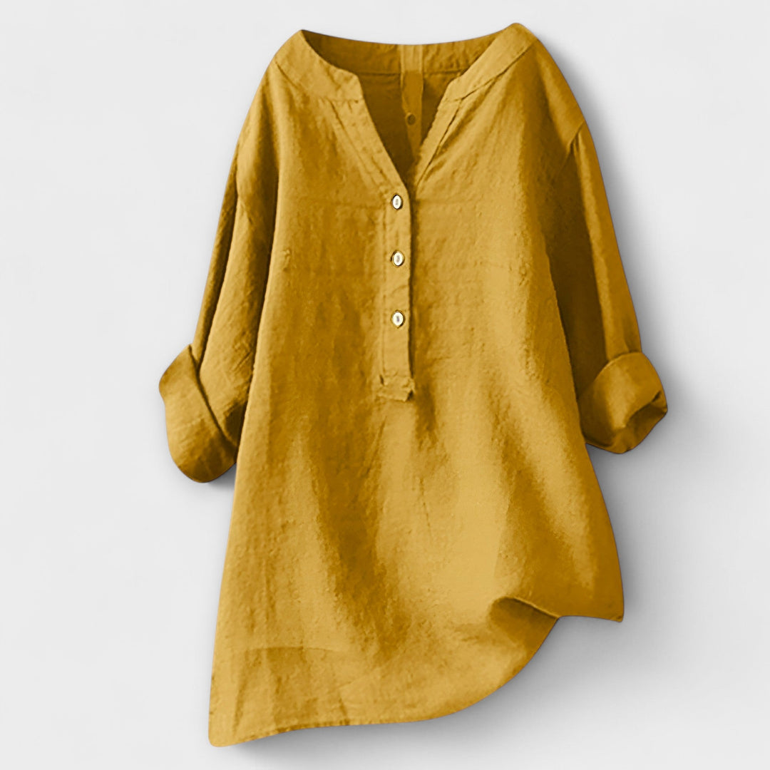 Caliste - Blusa de lino ligera y fresca